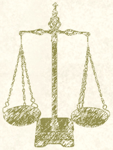Illustration of balance scale